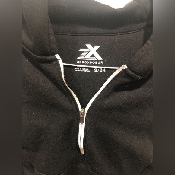 Zeroxposur Small Athletic Long Sleeve Dress with zipper neckline hooded - Picture 2 of 12